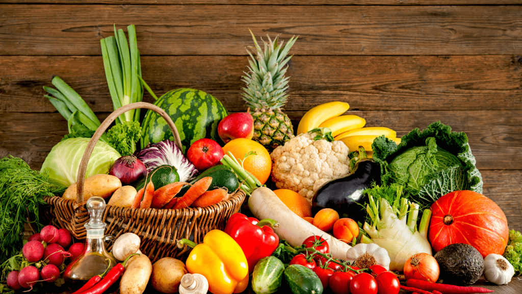 φρέσκα φρούτα και λαχανικά